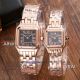 Perfect Replica Cartier Panthere de Rose Gold White Dial Watches (3)_th.jpg